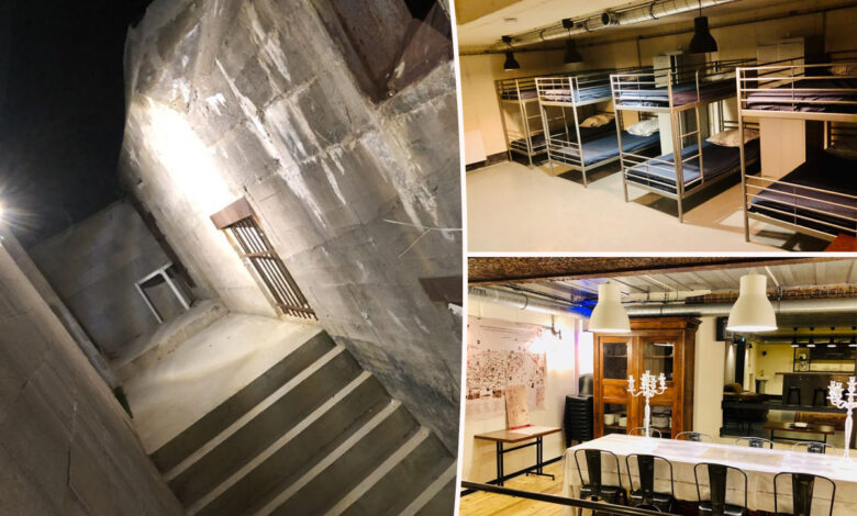 Il est possible de louer un bunker de la Seconde Guerre mondiale (aménagé) sur Airbnb