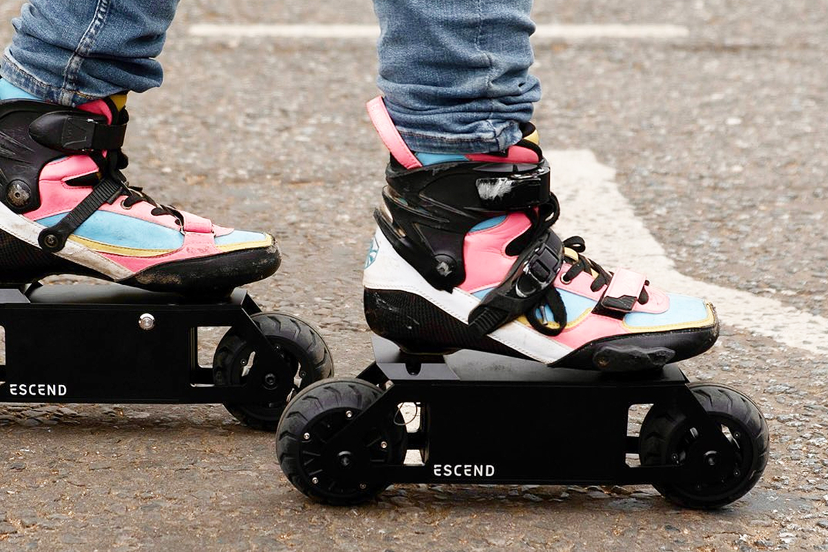 Airtrick invente les E-Skates, des patins à roulettes innovants et