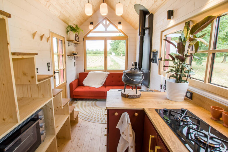 La pièce à vivre de la Tiny House