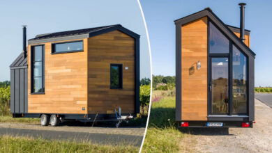 La Tiny-House La Sauvage fabriquée par l'entreprise Baluchon