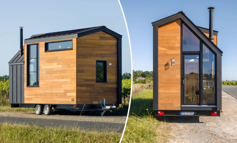 La Tiny-House La Sauvage fabriquée par l'entreprise Baluchon