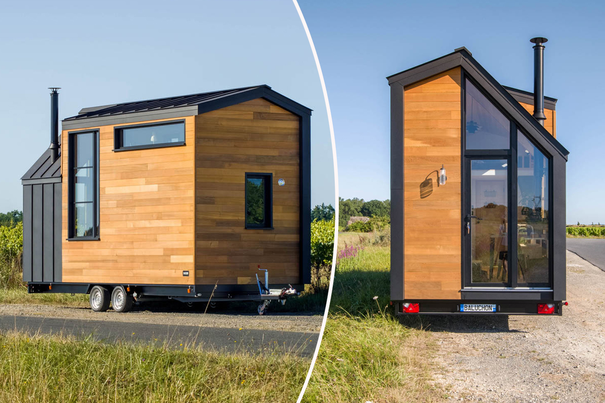 La Tiny-House La Sauvage fabriquée par l'entreprise Baluchon