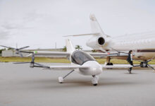 L'avion électrique biplace Skyfly Axe