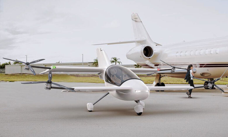 L'avion électrique biplace Skyfly Axe
