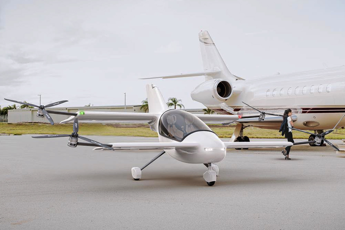L'avion électrique biplace Skyfly Axe