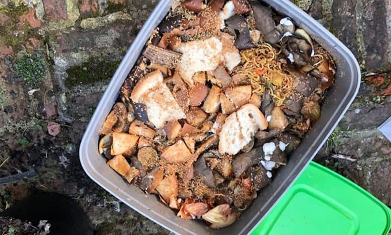 Du compost dans le bac Bokashi