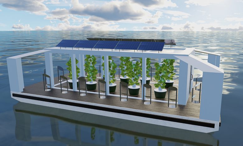 Des technologies brevetées pour fournir des solutions durables d'eau potable et des fermes agricoles flottantes.