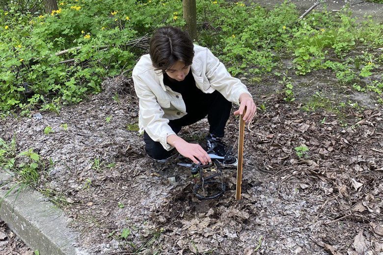 Le détecteur de mines Quadcopter d'Igor, qui a reçu deux brevets officiels de l'Ukraine, détecte les mines terrestres antipersonnel et antivéhicule et fournit les coordonnées de leur emplacement à moins de deux centimètres.