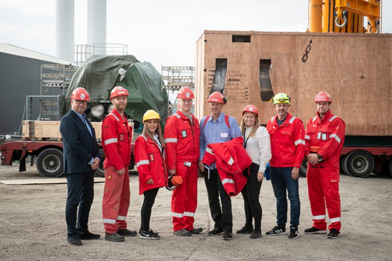 Le plus grand électrolyseur du monde est arrivé à l'installation d'essai d'HydrogenPro à Herøya