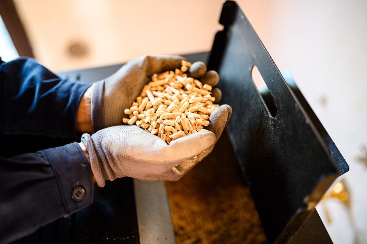 Le panier à pellets, un adaptateur pour se chauffer aux granulés de bois  dans un insert ou un poêle à bois - NeozOne