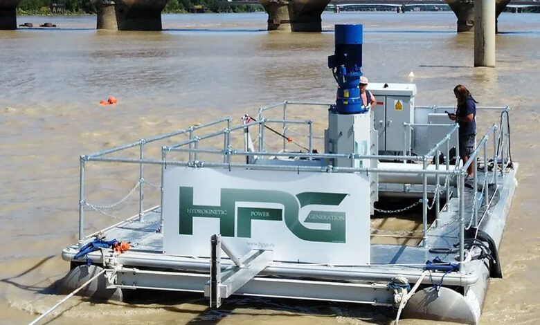 L' hydrolienne à axe vertical HPG