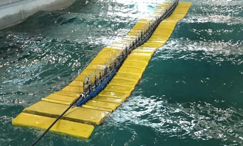 "Une hydrolienne entièrement construite avec des matériaux recyclés"
