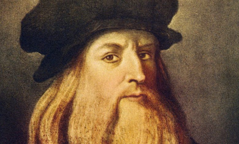Portrait de Léonard De Vinci