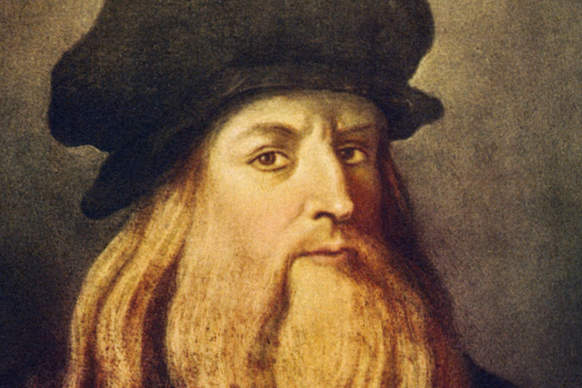 Portrait de Léonard De Vinci