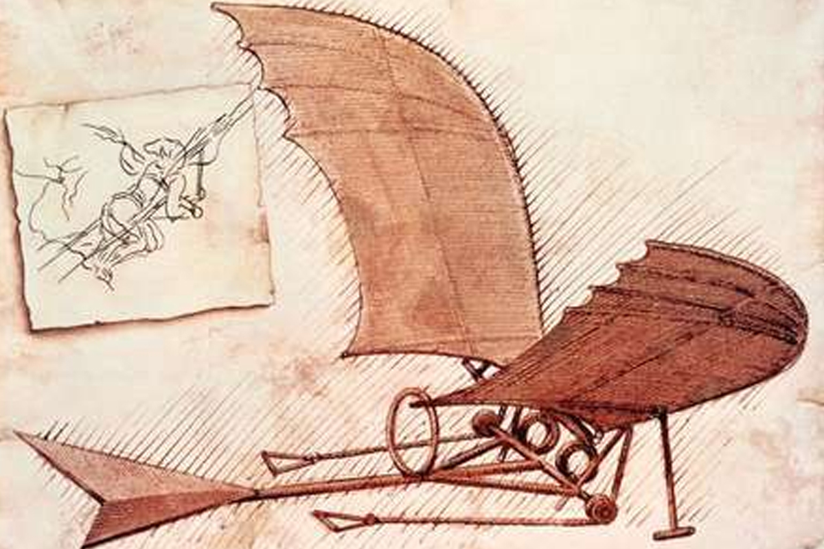 Découvrez 5 inventions de Léonard de Vinci