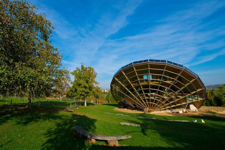 L'Heliodome, une maison passive. 