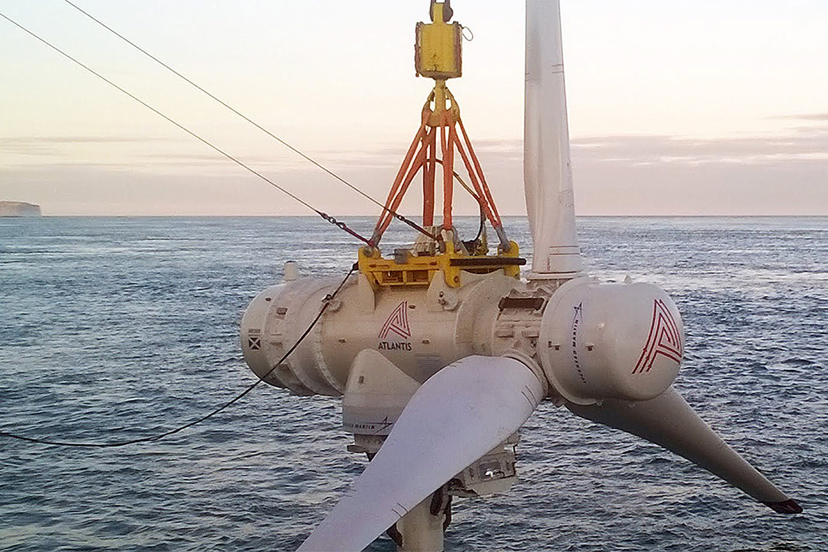 SIMEC Atlantis redéploie une autre hydrolienne MeyGen