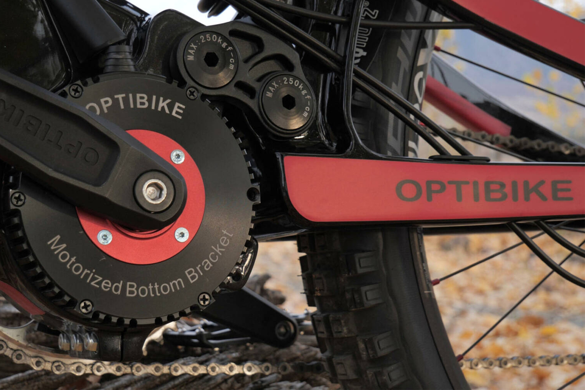 Le moteur électrique Optibike PowerStorm MBB.