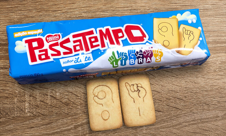 Des biscuits pour apprendre l'alphabet en langue des signes