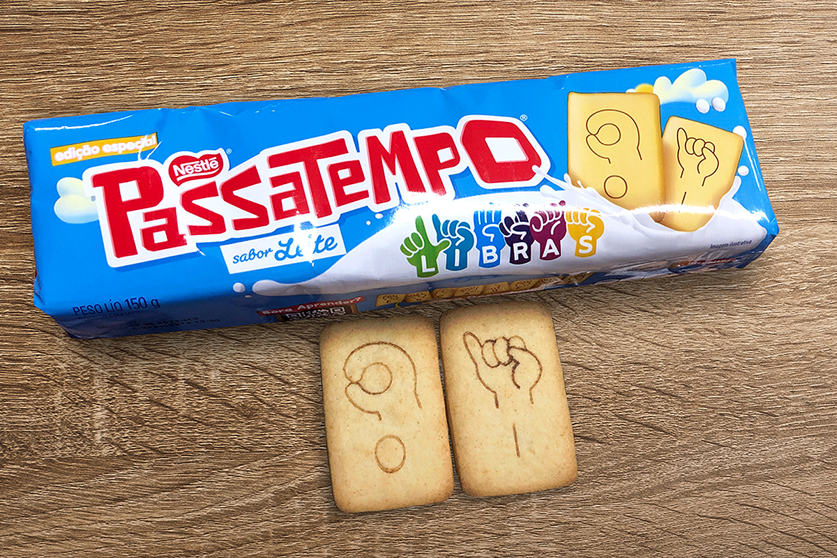 Des biscuits pour apprendre l'alphabet en langue des signes