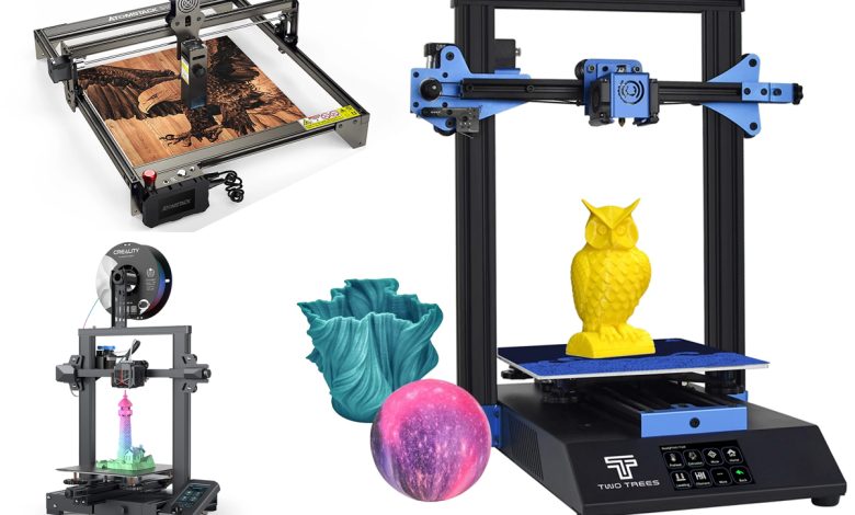 Vente Flash : TOMTOP casse les prix sur deux imprimantes 3D, un graveur laser CNC