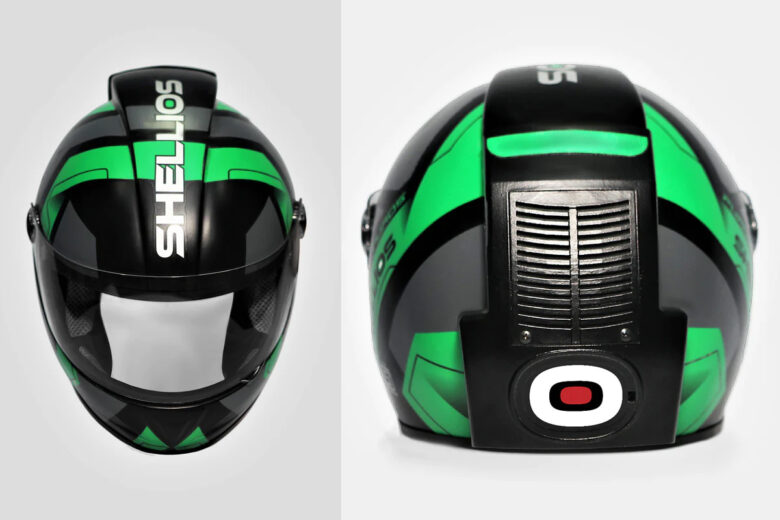 Le premier casque moto purificateur d’air