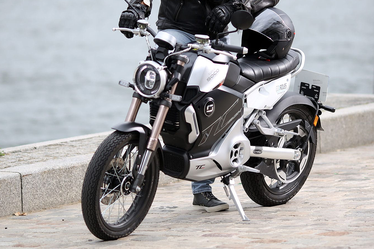 Super Soco TC MAX (125 cm3), la moto la plus vendue sur le site GO2ROUES