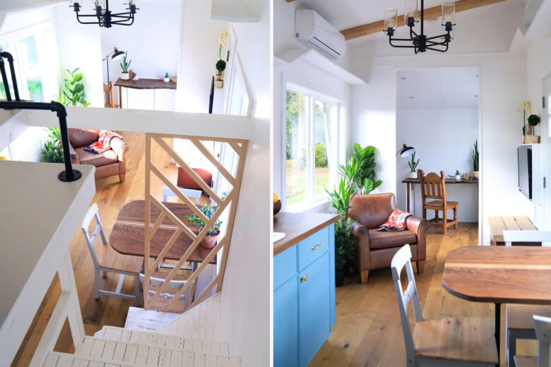 L'intérieur de la Tiny House