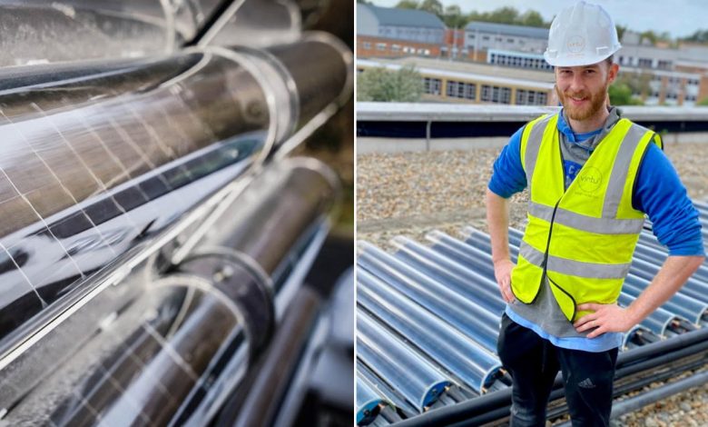 Les tubes solaires hybrides Virtu.