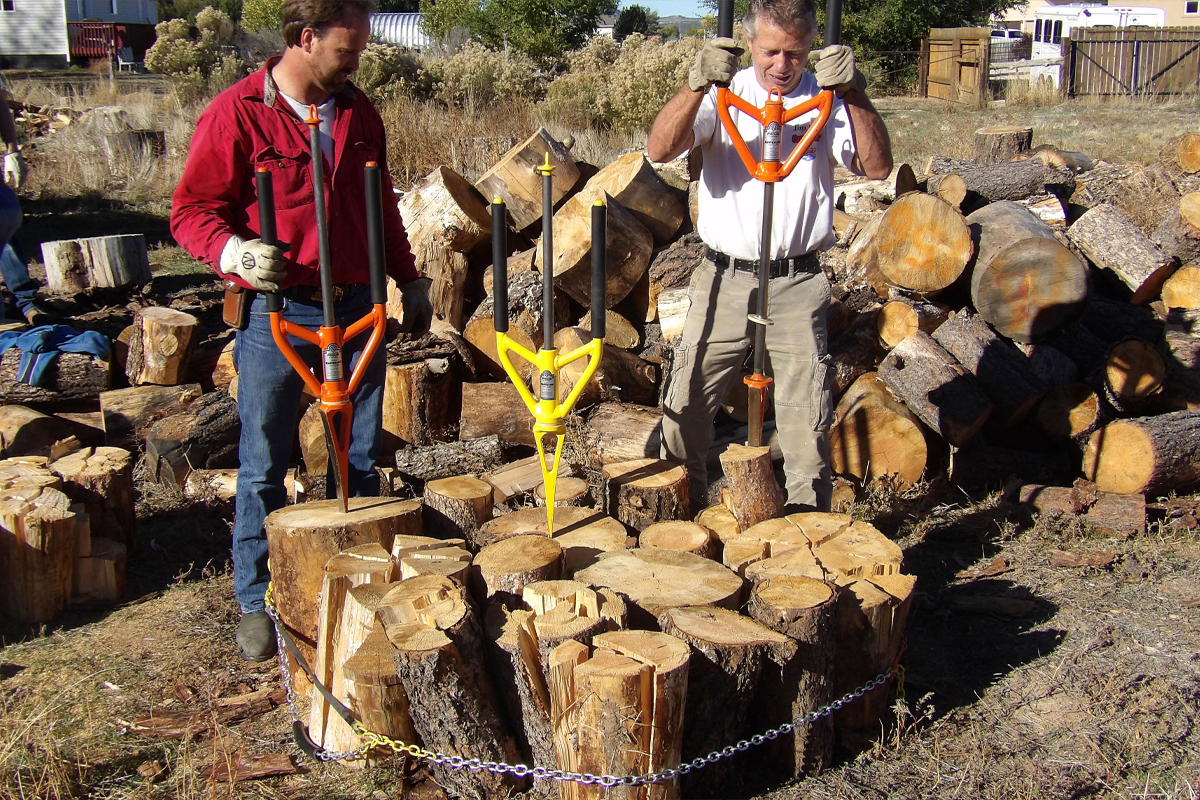 Splitz-All : l'invention d'un outil hydraulique innovant pour fendre  facilement le bois de chauffage - NeozOne