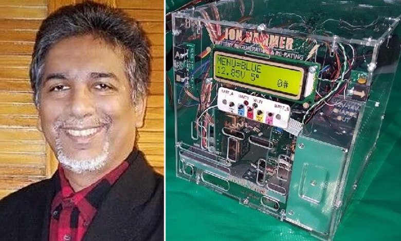 The Battery Alchemist, l'invention de Ancel Bhagwandeen.