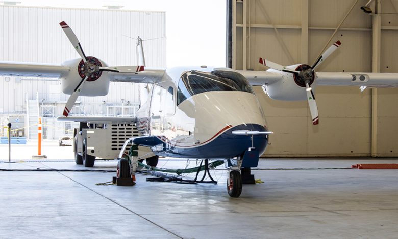 L'avion électrique X-57 Maxwell mis au point par la NASA.
