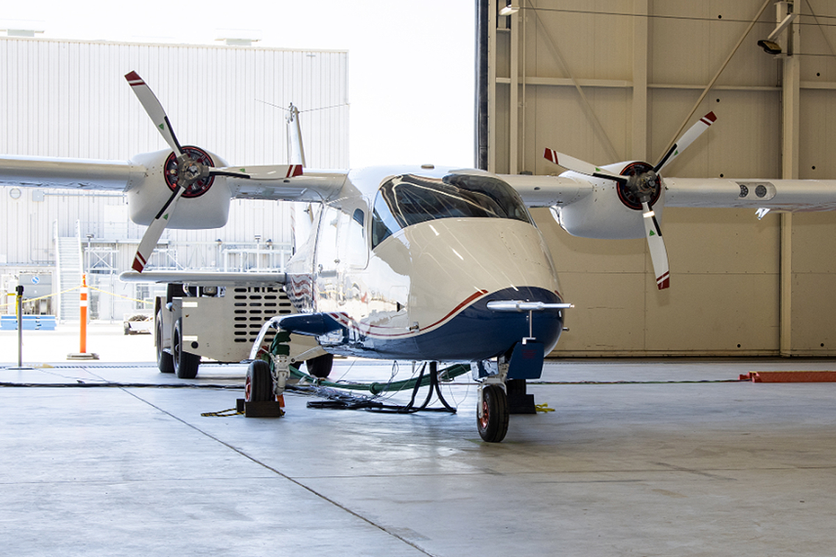 L'avion électrique X-57 Maxwell mis au point par la NASA.