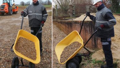 Une invention qui permet de déverser le contenu de la brouette sans la soulever