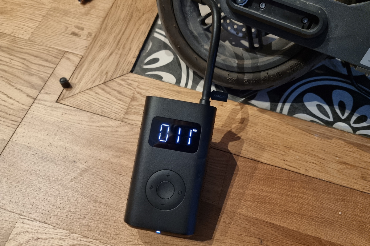 Pompe à vélo URBANGO Pompe compacte compatible Xiaomi