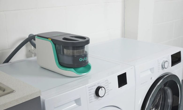 Gulp peut être installé n'importe où à côté ou sur la machine à laver