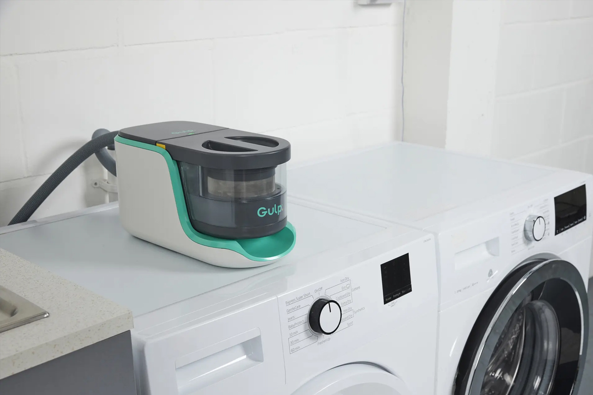 Gulp peut être installé n'importe où à côté ou sur la machine à laver