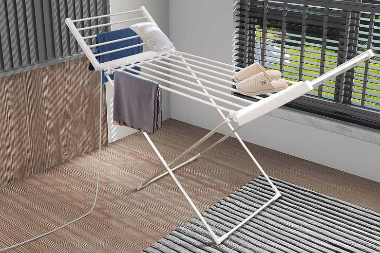 Tancarville à linge électrique Todeco 200 W