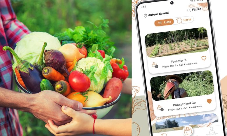 LEAFapp est une application SOLIDAIRE qui facilite l’accès à une alimentation saine et locale