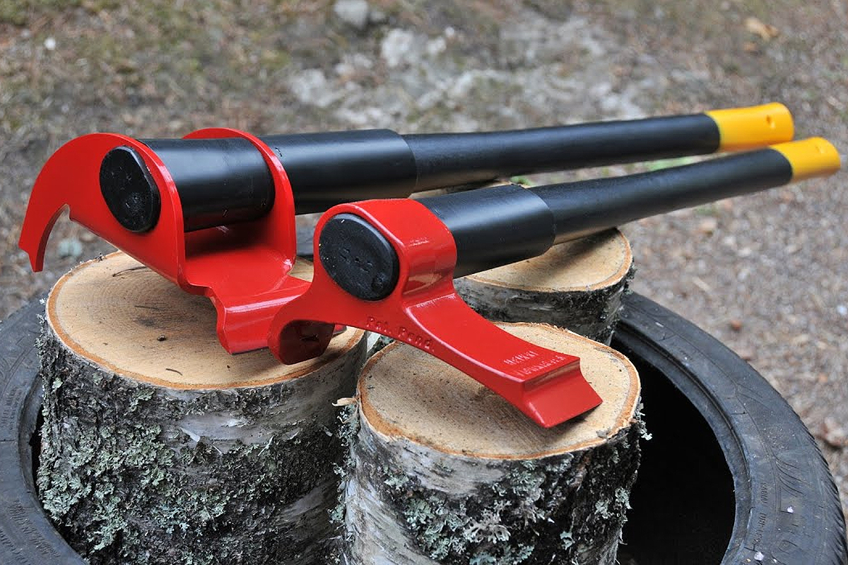 L'invention de la fendeuse de bûches à pied pour couper du bois de