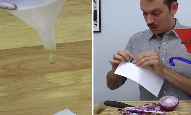 Coller des timbres avec des larmes