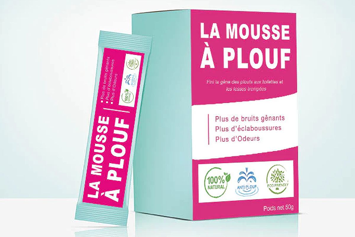 Se soulager chez son copain ou sa copine, ou ses beaux parents. Quel  cauchemar ! Heureusement un sachet de mousse à plouf permet de relâcher la  pression sans éveiller les soupçons