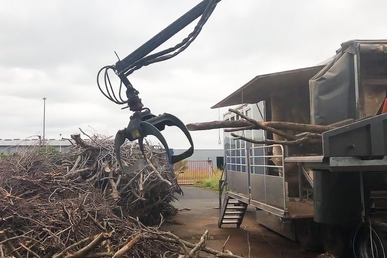 L’unité mobile de fabrication de pellets de biomasse