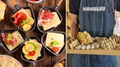 Le restaurant Monbleu propose une raclette de fromage à volonté !