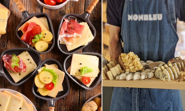 Le restaurant Monbleu propose une raclette de fromage à volonté !