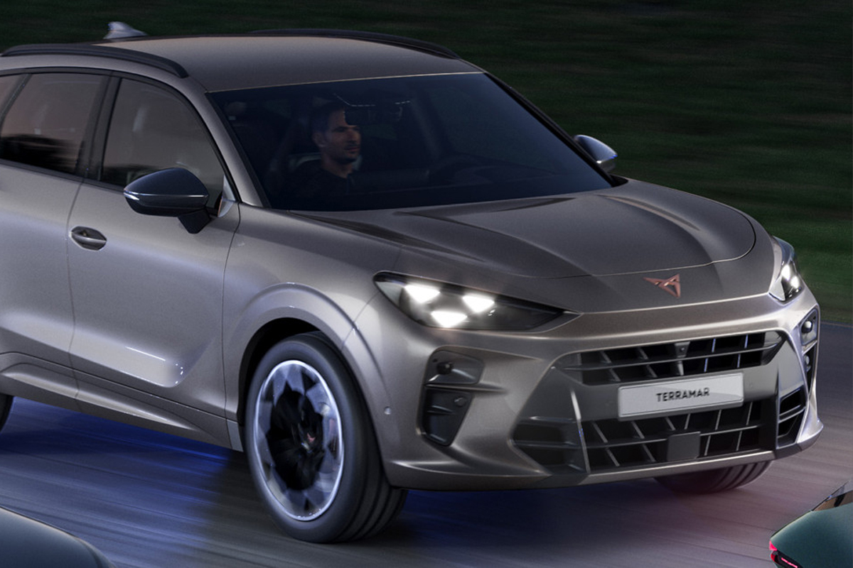 Le SUV hybride Cupra Terramar se dévoile un peu plus