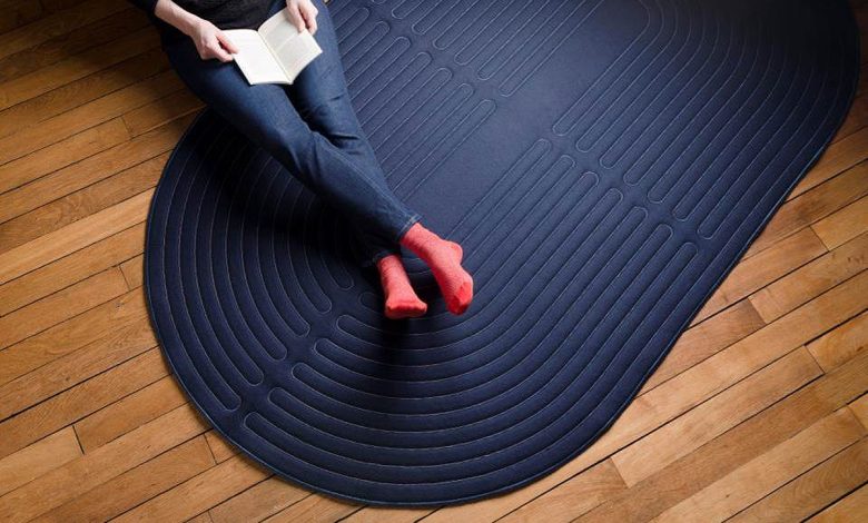 Le projet Tracés, un tapis chauffant