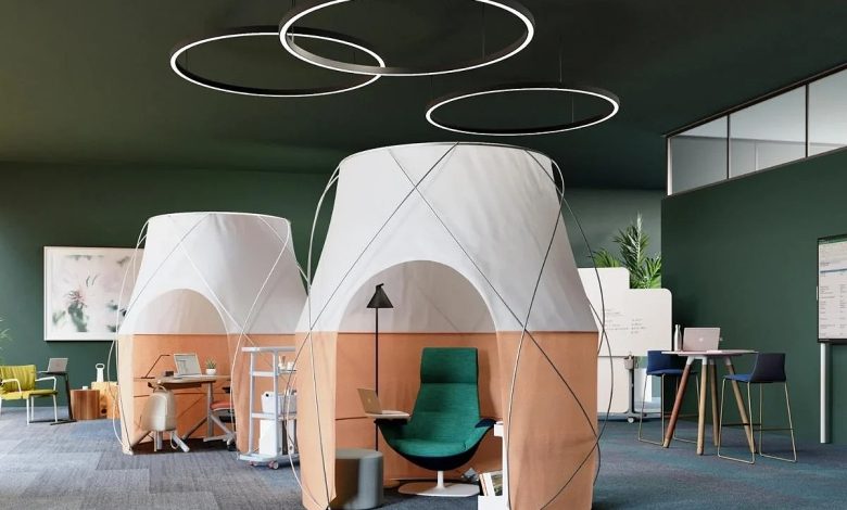Une tente portative pour plus d'intimité dans les Open Spaces.