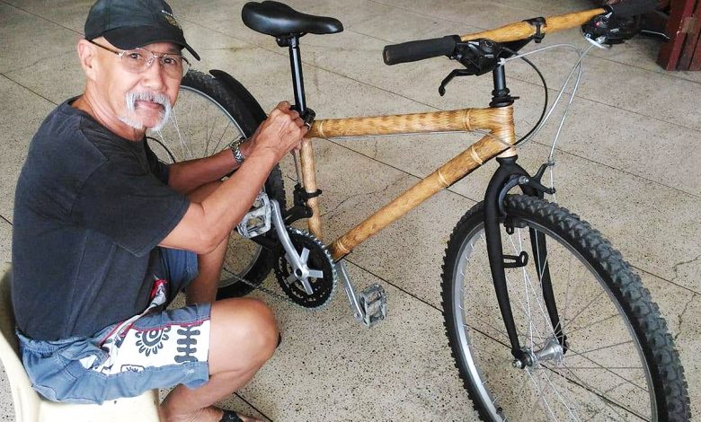 Un jeune inventeur philippin utilise les parties les plus solides du bambou pour fabriquer un vélo électrique !