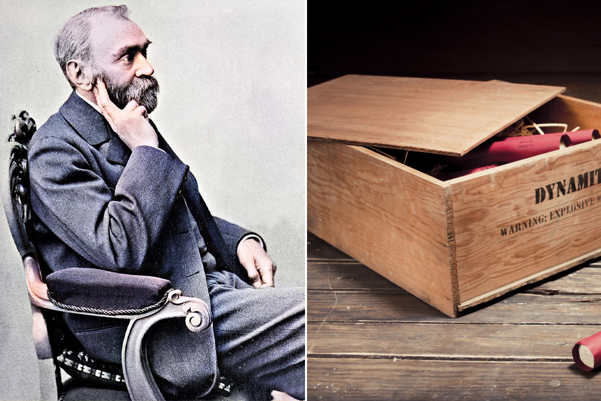 Alfred Bernhard Nobel, l'inventeur de la dynamite